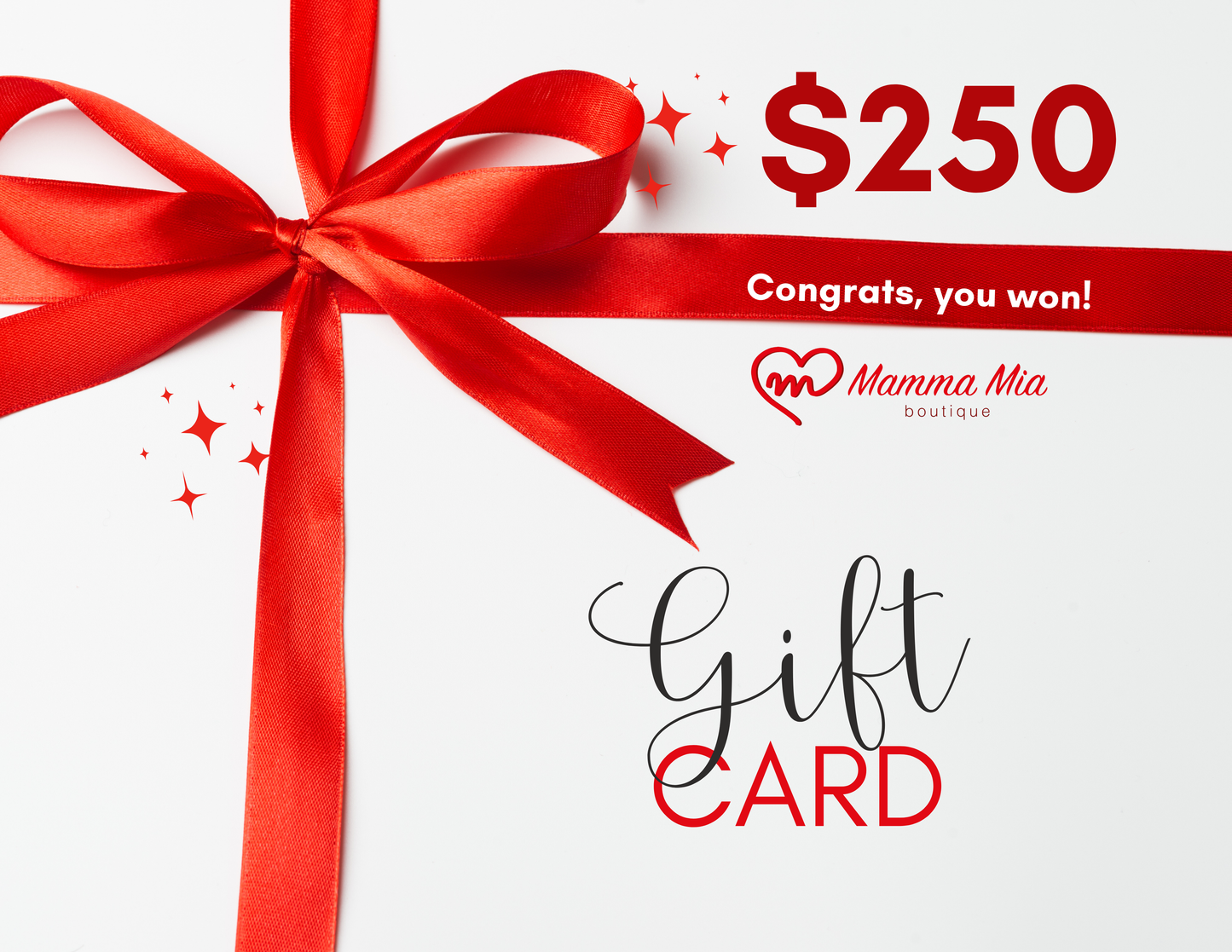 Mamma Mia Boutique - Gift Card