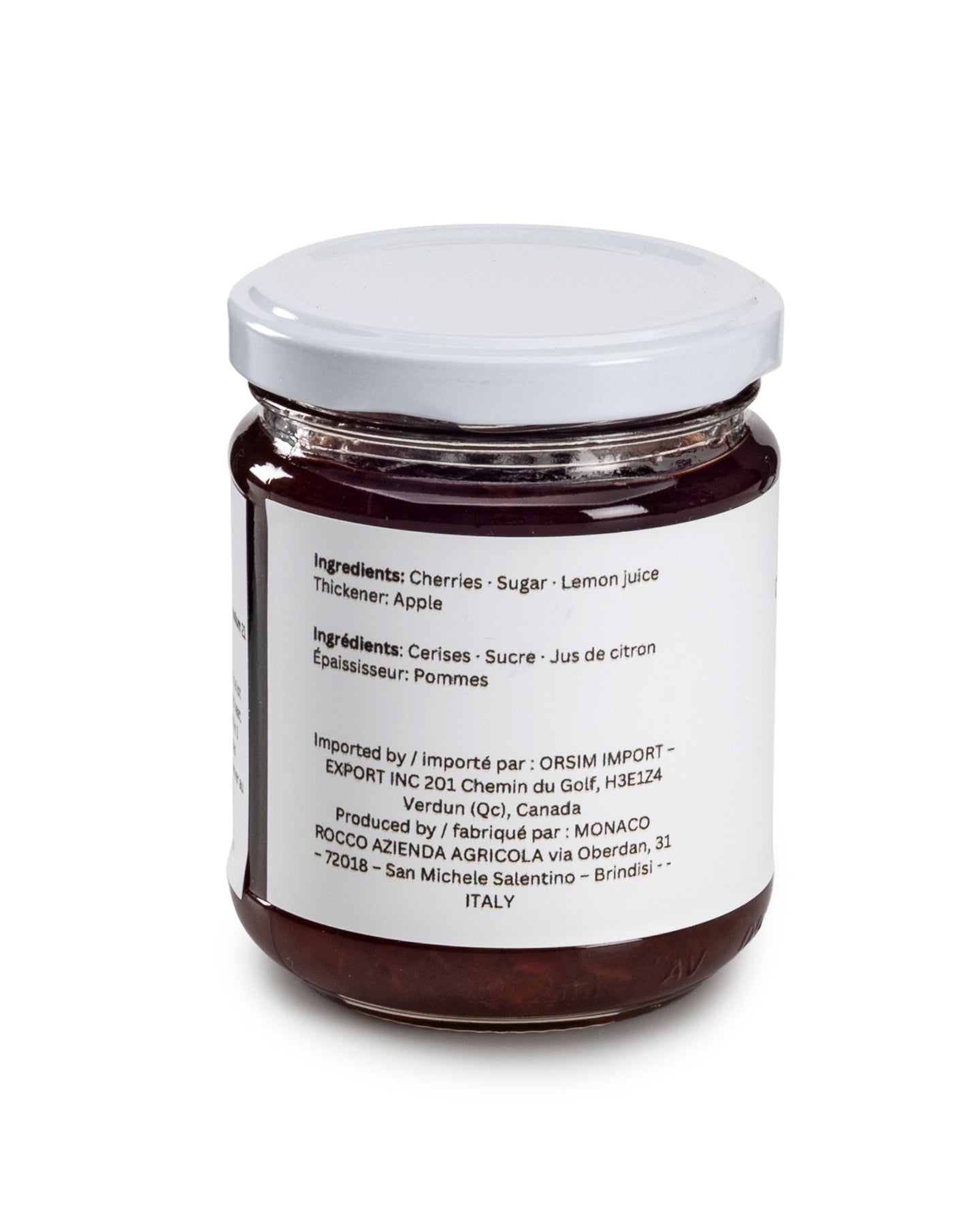 CHERRY JAM 200ml