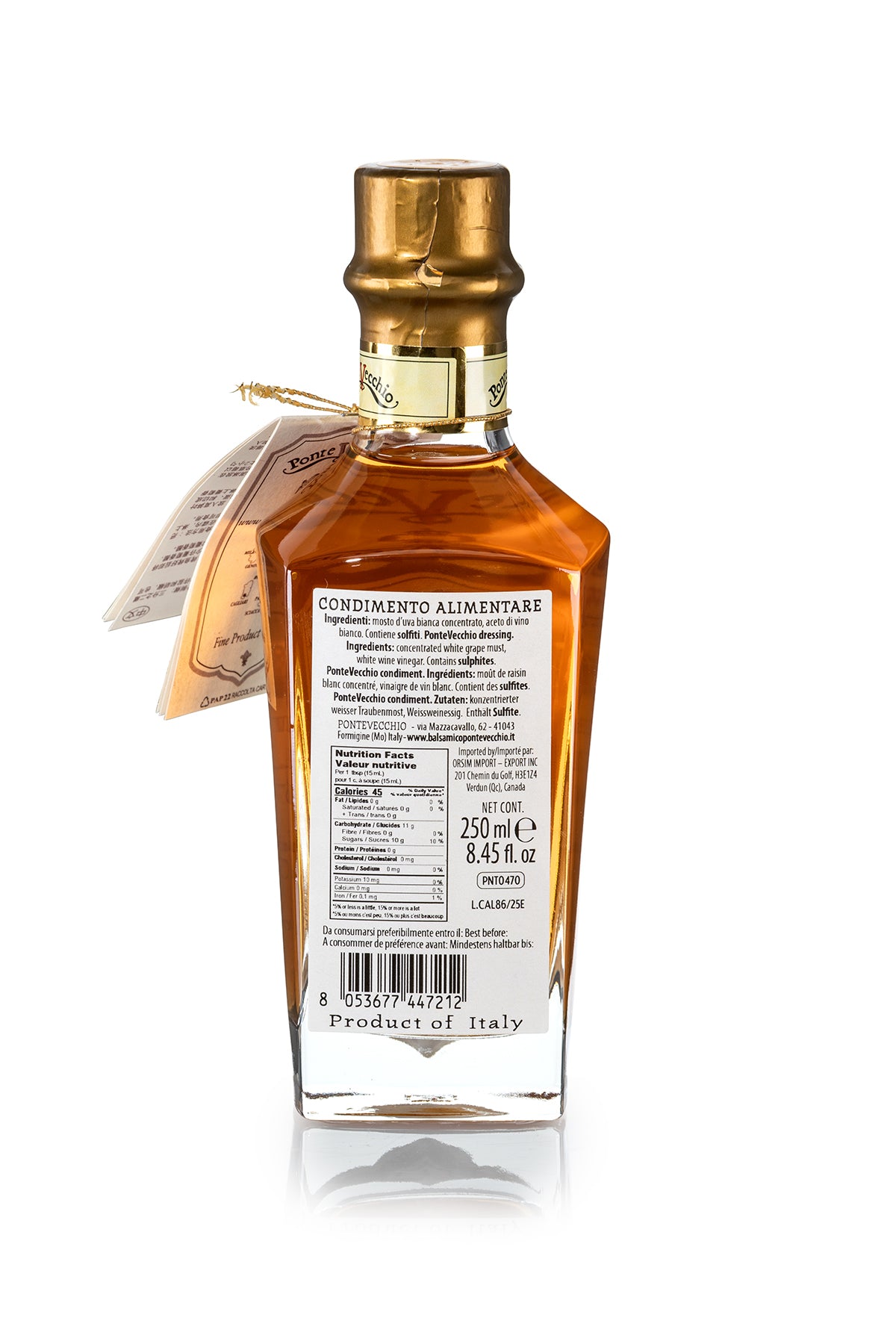 WHITE BALSAMIC  10 YEARS OLD