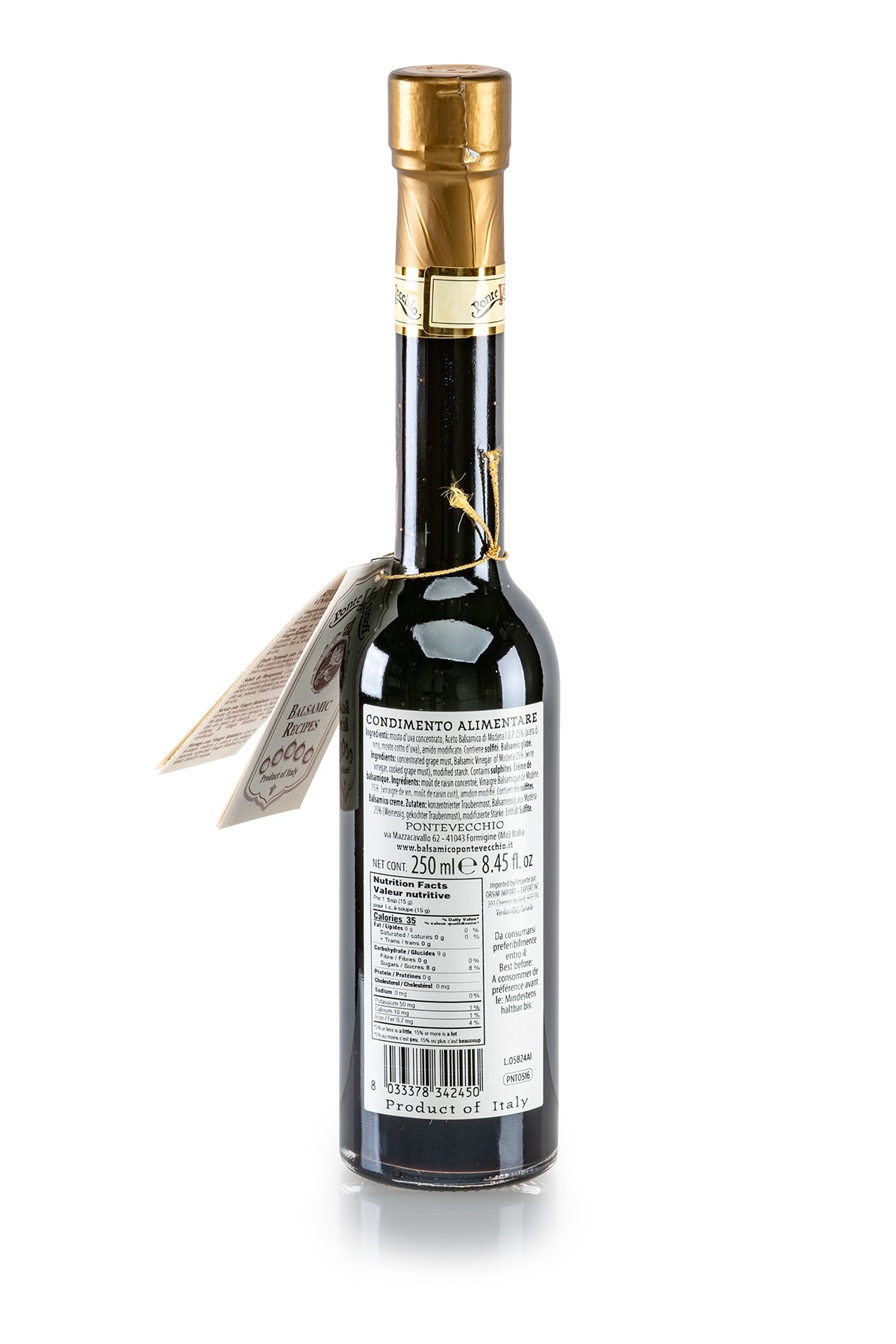 BALSAMIC GLAZE “NATURAL” 250ml