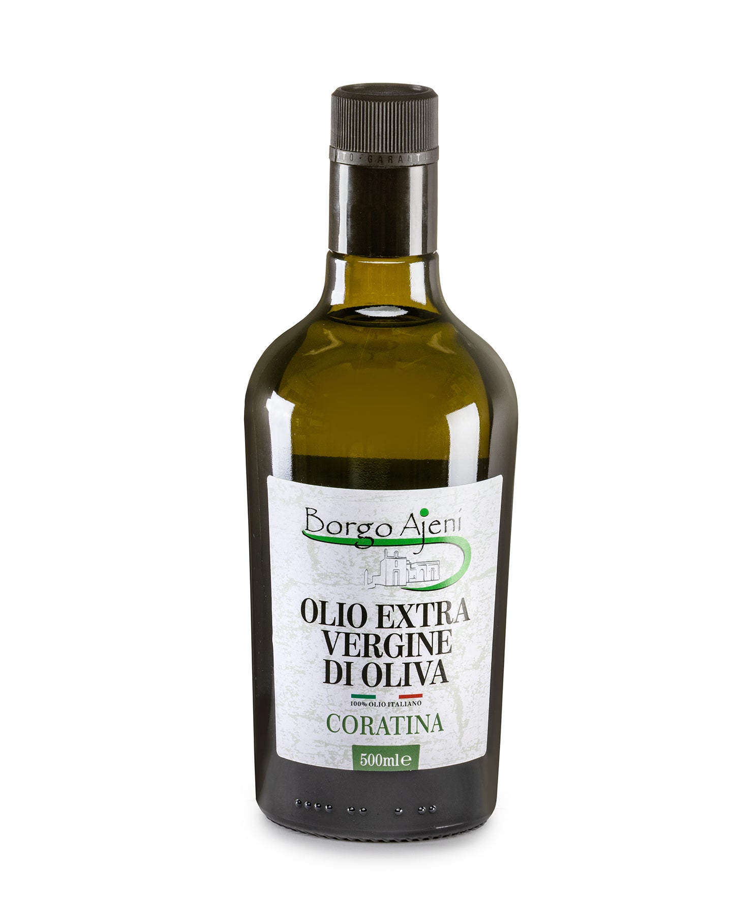 EXTRA VERGIN OLIVE OIL CORATINA - BORGO AJENI - 500ml